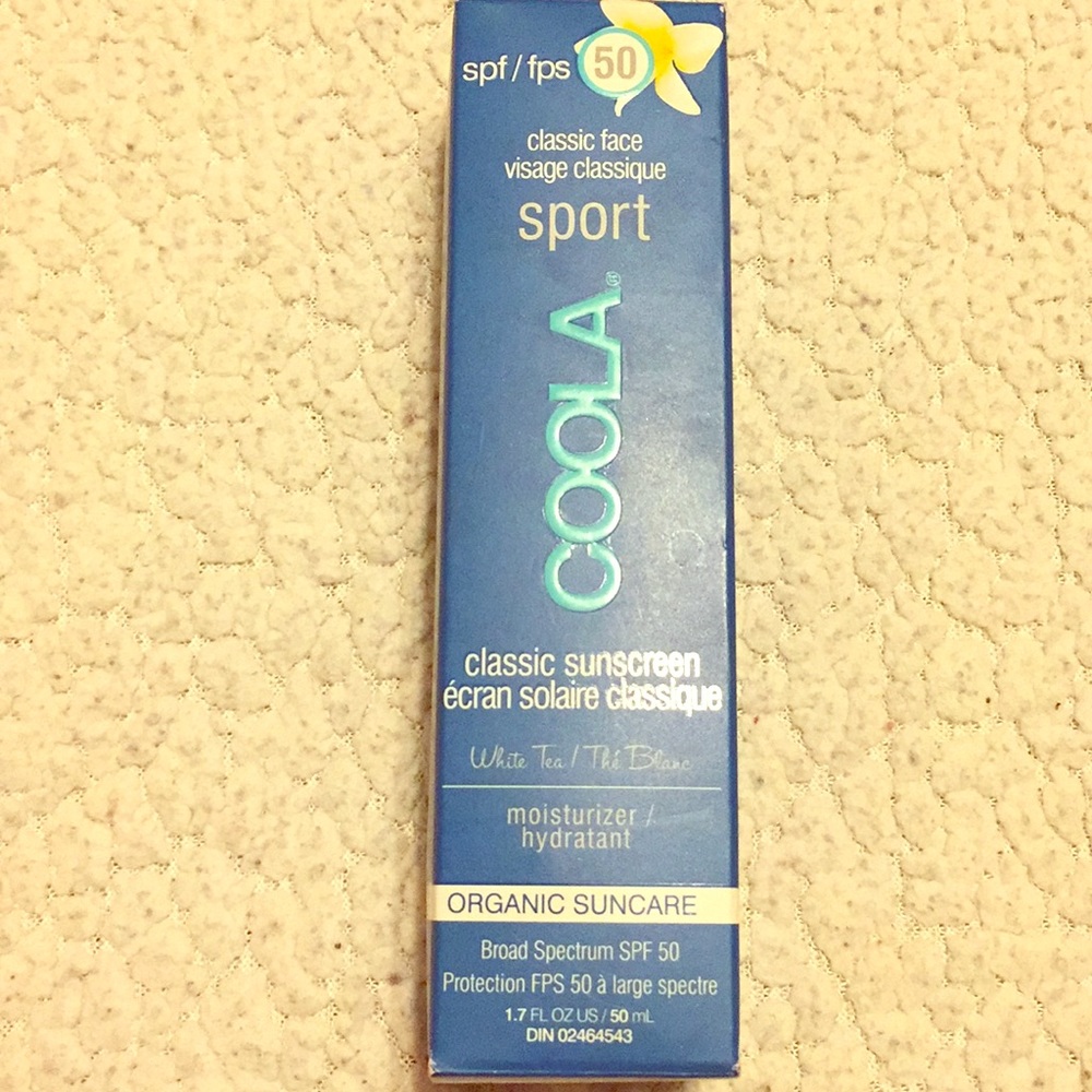 Coola organic sunscreen